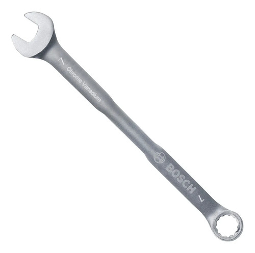 Llave Combinada Bosch De Acero Cromado De 7 Mm Plateado