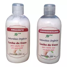 Champu Y Acondicionador De Leche De Coco