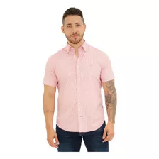 Camisa Nautica Rosada Hombre 0199ws 6fo