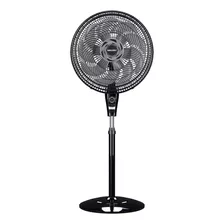 Ventilador De Coluna 40cm Air Timer Ts + 220v Cor Da Estrutura Preto Cor Das Pás Grafite