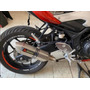 Escape Deportivo Akra Negro Moto 125z 150z 170z 200z 250z Et