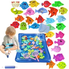 Juego De Alberca De Pesca Para Niños Pequeños, 41 Piezas