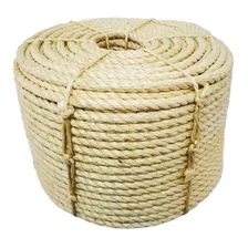 Corda De Sisal 20mm 50 Mts Reforçada Decoração, Artesanato