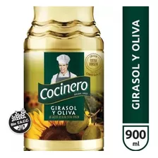 Aceite De Oliva Y Girasol Cocinero Ecobot X 900cc