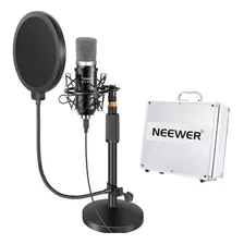 Micrófono Condensador Usb Neewer Nw-8000 + Accesorios