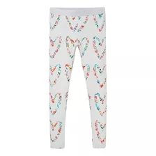 Desigual Girl's Legging_amore Leggings Niña Talla S Corazon