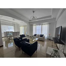 Se Alquila, Apartamento 3hab Amueblado Centrico Y Acogedor En Naco 