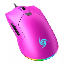 Mouse Gamer De Juego Vsg Aurora Púrpura Austral