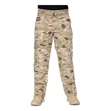 Calça Tática Cargo Militar Masculina Em Rip Stop