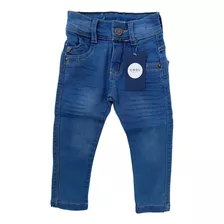 Calça Jeans Escura Com Cinto Masculina Tamanho 1 2 3 Anos