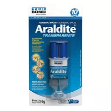 Araldite Cola Epoxi Transparente Seringa 6g