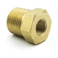 Racor, Adaptador, Macho Npt De 3-8 , Hembra Npt De 1-8 , Lat