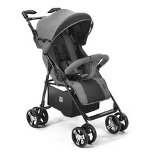 Carrinho De Bebê Passeio Flick Multikids Baby 0 A 15kg Cor Cinza Cor Do Chassi Preto