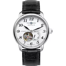 Zeppelin Serie Lz127 De Los Hombres De Blanco Del Reloj Mecá