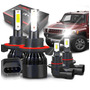 Kit De Faros Led H13 De 4 Lados, 6000 K, Blanco, Luces Bajas Hummer H3