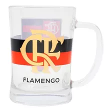 Caneca De Vidro Flamengo Chopp 660ml - Caneca Gigante 