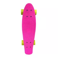 Skate Infantil Para Crianças Cruiser Rosa