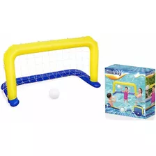 Cancha Fútbol Inflable Arco Waterpolo Juego Piscina 