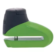 Trava De Disco Freio Moto Anti-roubo Universal Abus 305 Cor Verde