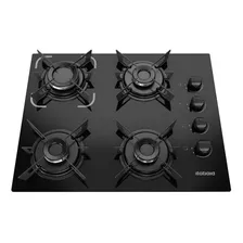 Cooktop 4 Bocas Itatiaia Electra Gás 4q Preto Bivolt