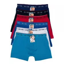 6 Boxer De Algodón Para Hombre 