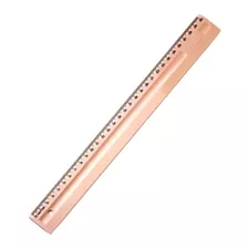 Régua De Plástico 30cm Rosé Gold - Dello