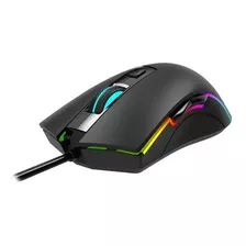 Mouse Gamer Profesional Usb 3600dpi Luces Rgb Aoc Gm120 D