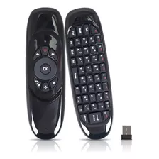 Controle Air Mouse Com Teclado Air Mouse Para Smart Tv Ou Pc