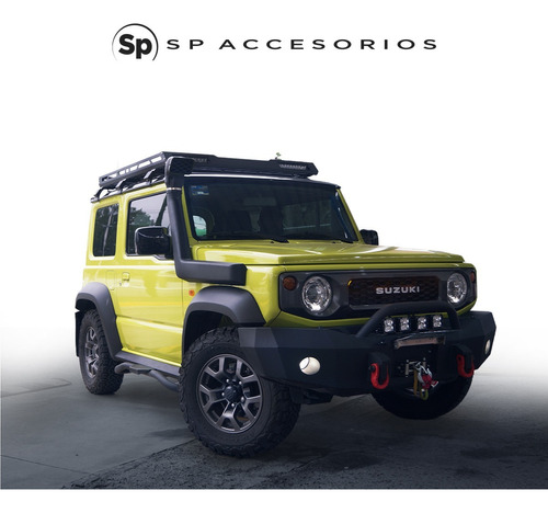 Parrilla Frontal Lujo Logo Suzuki Jimny Negro Mate 2023 Foto 5