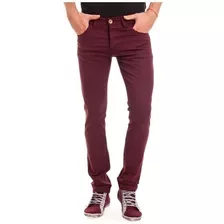 Jeans Hombre Chupin Elastizado Colores Be Your Self Tiendas