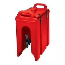 Cambro (250lcd158) 2-1/2 Gal Camtainer®, Rojo Intenso