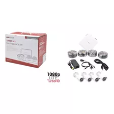 Kit De Vigilancia De 4 Cámaras Bullet Cctv Y 8 Canales