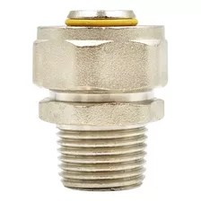 Adaptador Macho 3/8'' X 3/8'' Para Gas Latón Coflex Cg-am00