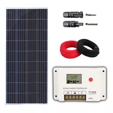 Kit Painel Solar 150w Resun Controlador Srne 20a Pwm 12v/24v