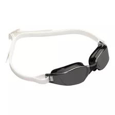Óculos Natação Xceed Lente Fumê Aqua Sphere Cor Branco/preto