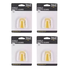 Kit 04 Protetor Bucal Everlast Single Mouth Guard