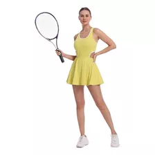  Ropa De Yoga Del Gimnasiovestido Falda De Tenis