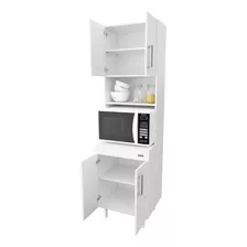 Mueble Columna De Cocina Despensero Blanco 10155 Color 10155 - Blanco