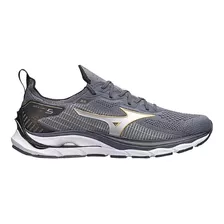 Tênis Mizuno Wave Mirai 5 - Masculino - Cinza