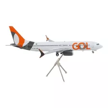 Miniatura Avião - Boeing 737 Max - Gol - 1:200 Gemini Jets