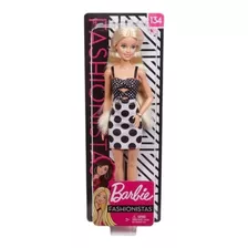 Boneca Barbie Fashionista Doll Look Modelo 134 Mattel Fbr37