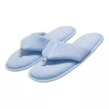 Pantufa Feminina Azul Claro Disponível Do 27 Ao 46