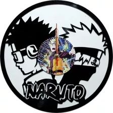 Reloj De Pared En Disco Lp Naruto