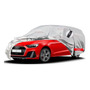 Funda Impermeable Naranja Perros Audi A1 Sportback 2021