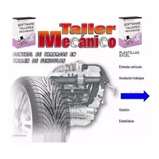 Kit Plantilla Para Control D Talleres Mecánicos Exc3l