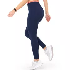 Calça Legging Modeladora Alta Academia Sem Costura Esportiva