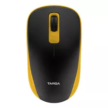 Mouse Óptico Sem Fio 1200 Dpi Targa M70w Amarelo