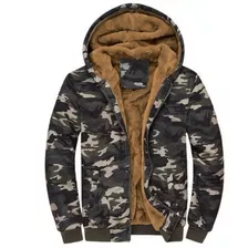 Jaqueta Casaco Frio Forrado Camuflada Exercito Militar 