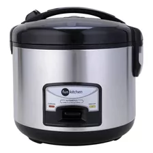 Panela De Arroz Elétrica 5 L Preto + Inox - Fun Kitchen 110v Cor Preto Frequência 110v Voltagem 110v