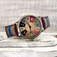 Reloj De Pulsera Trenzado Casual Moda Para Mujeres Y Hombres